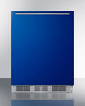 24" Wide 5.5 Cu. Ft. Compact Freezerless Refrigerator - Blue Y1186