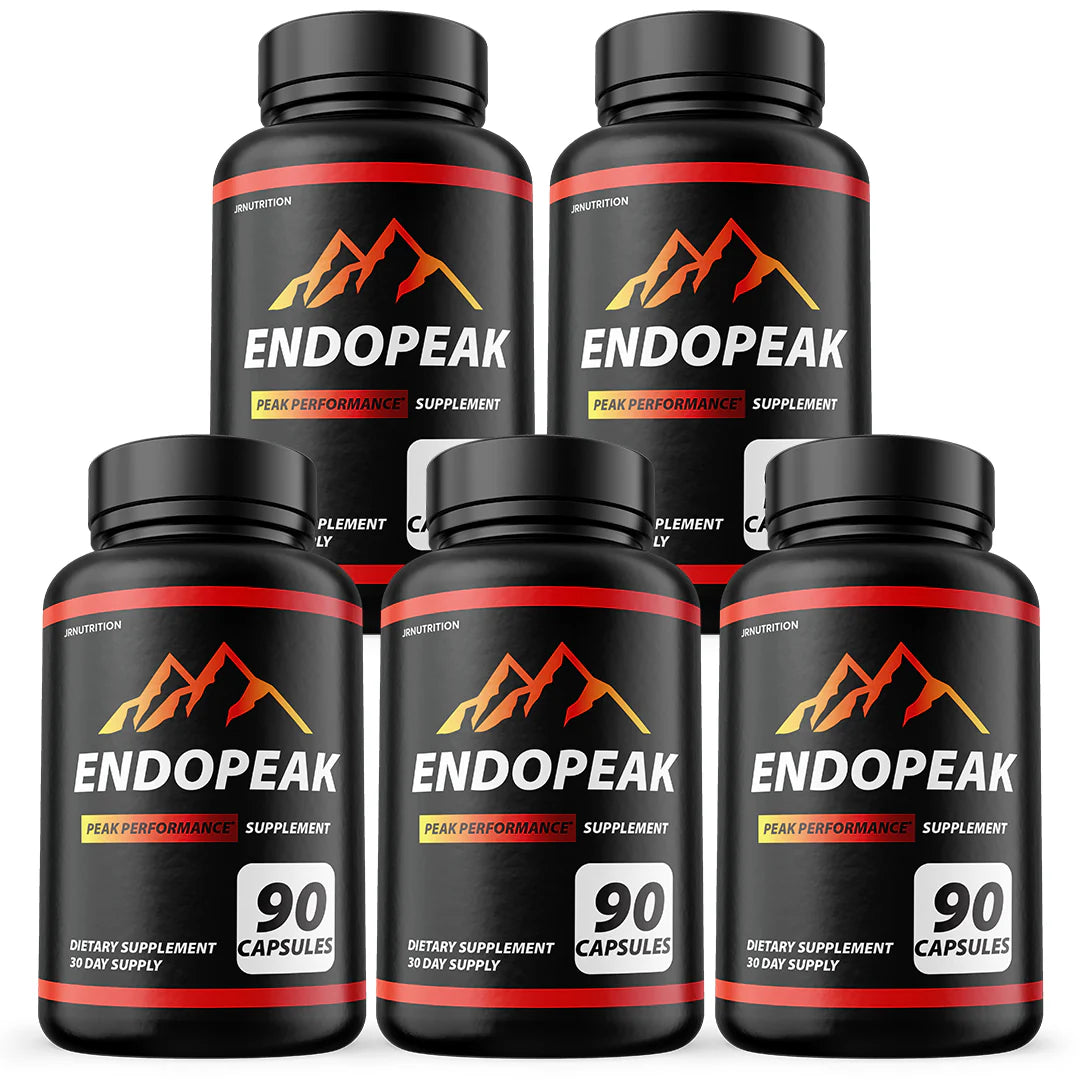 Male Vitality Support Supplement 5 Bottles L9882