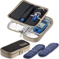 Insulated Portable Diabetic Cooler with 2 Gel Ice Packs M914623