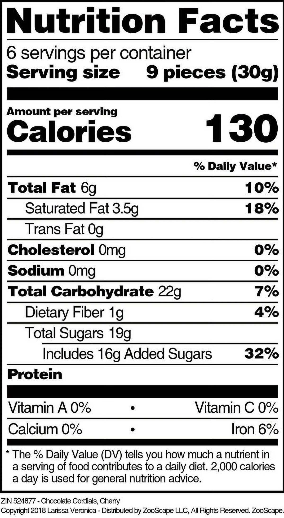 Chocolate Cordials Cherry 8 oz 3-Pack S9856