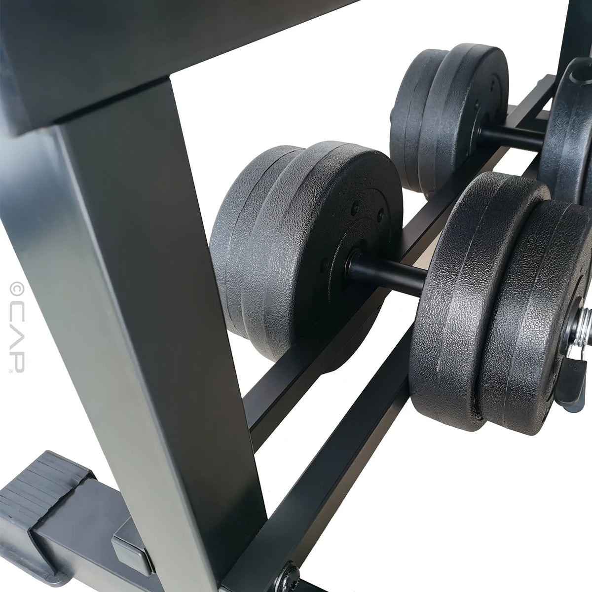 Flat Weight Bench & 50 lb Adjustable Dumbbell Set T9081
