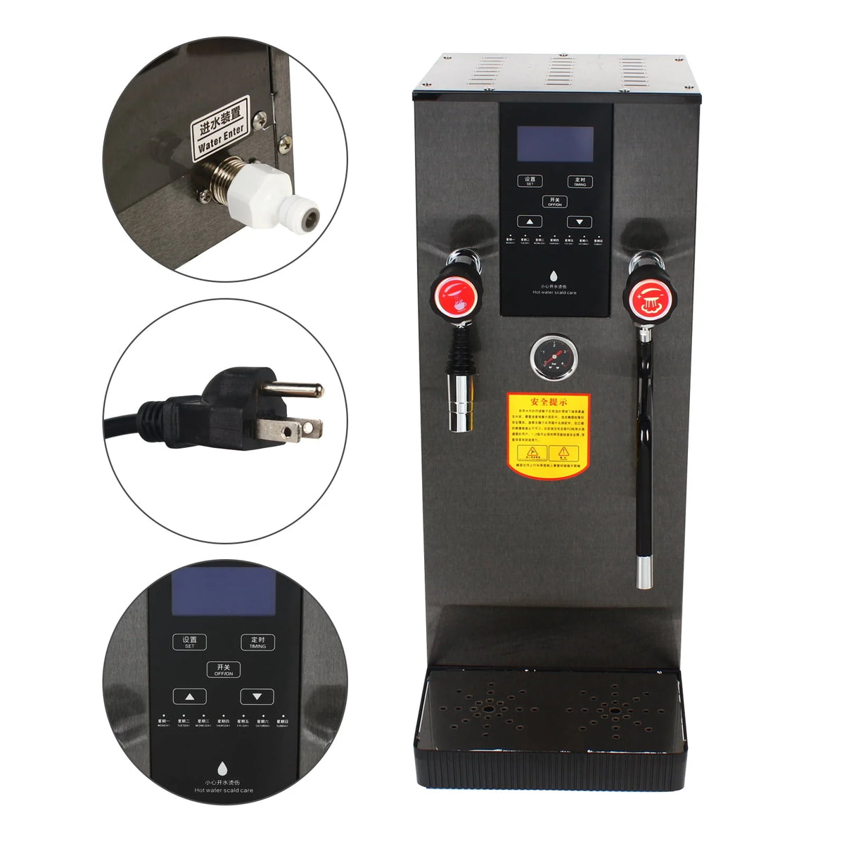 Electric Milk Frother Coffee Maker G38499