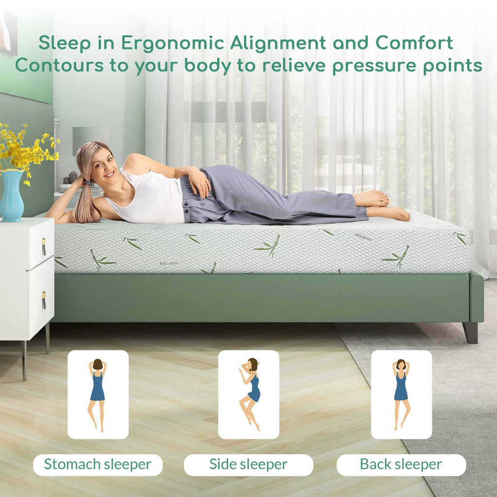 6 inch Memory Foam Twin Mattress D89288