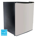 Compact Refrigerator Black On Stainless S4672