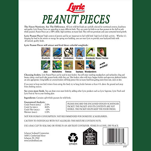 Peanut Pieces Wild Bird Seed 15 lb bag F963