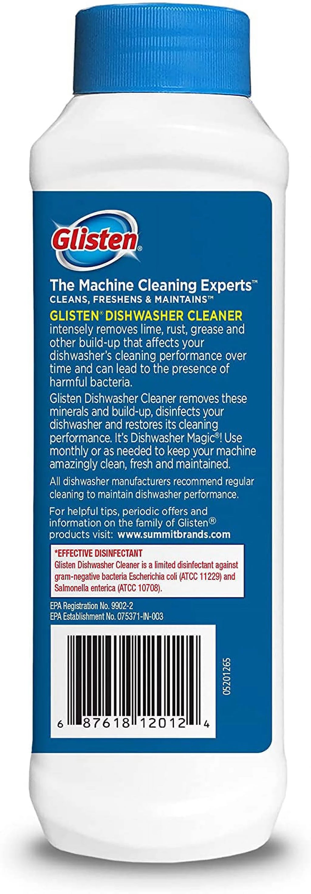 Dishwasher Cleaner Liquid 12 oz 6 Pack I7691