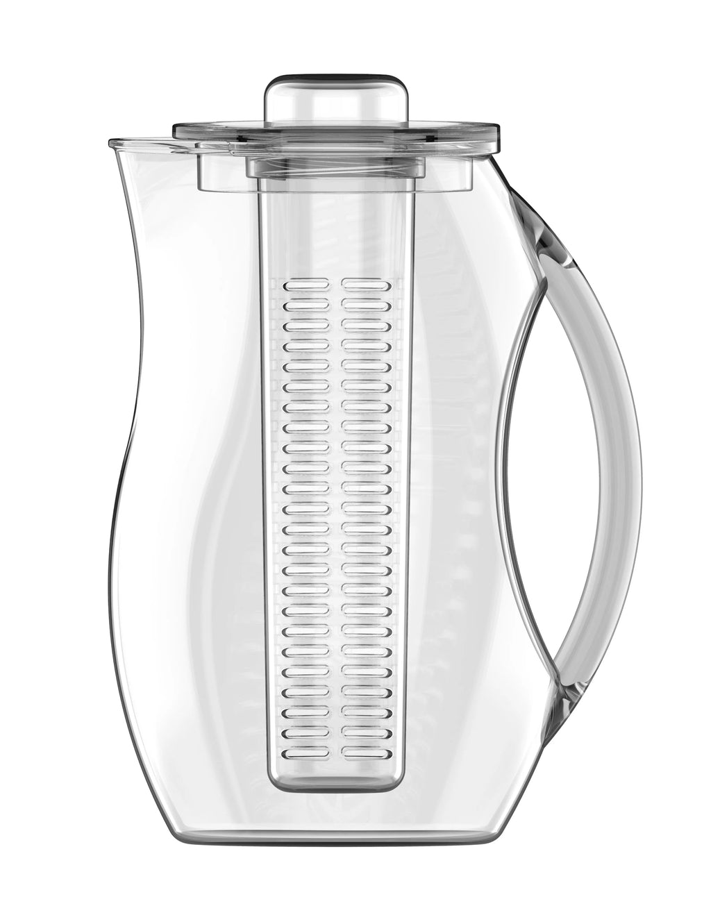 Clear 92 Oz Acrylic Fruit Infusion Pitcher S6729