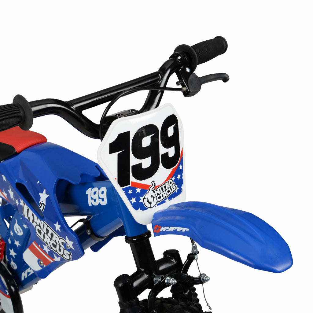 16 Blue Kids Motorbike Y394138