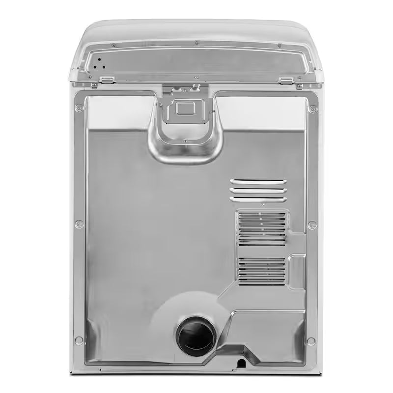 White Electric Vented Dryer with Moisture Sensing N65837