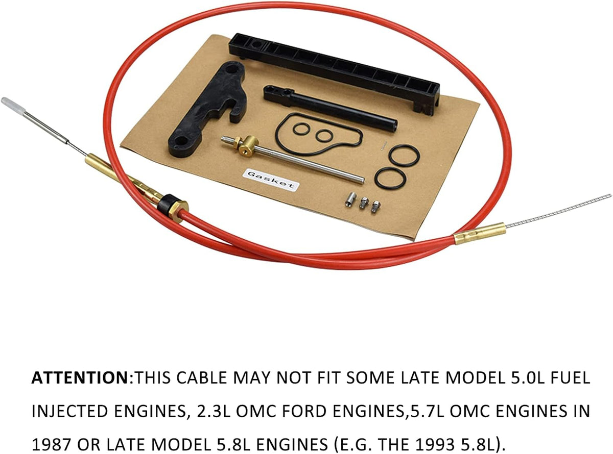 Lower Shift Cable Assembly Kit Pack of 2 B258