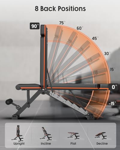 Adjustable Foldable Weight Bench P681