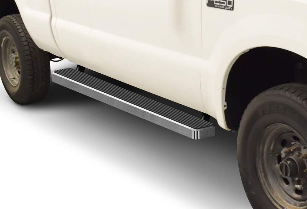 5-inch Black Running Boards Y435