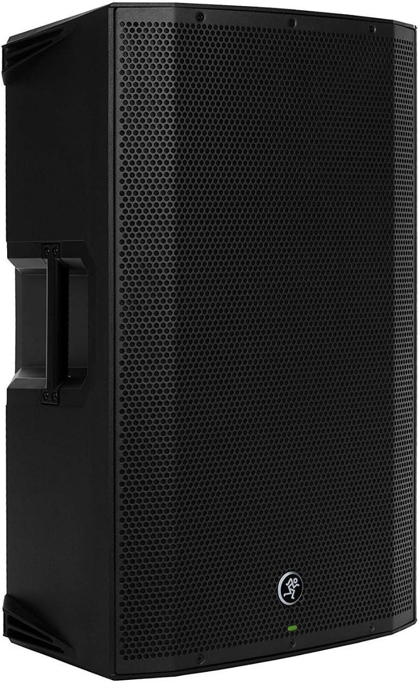 1300W 15 Powered Loudspeaker with Speaker Stand and 2 XLR Cables T356711