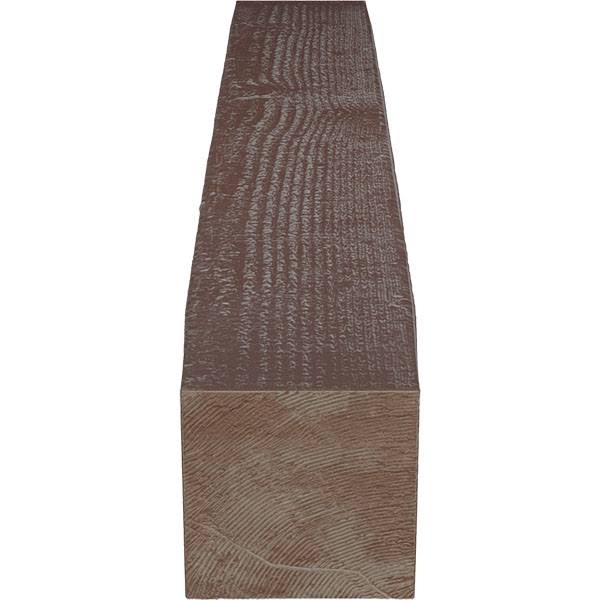 Rough Sawn Faux Wood Fireplace Mantel E87779