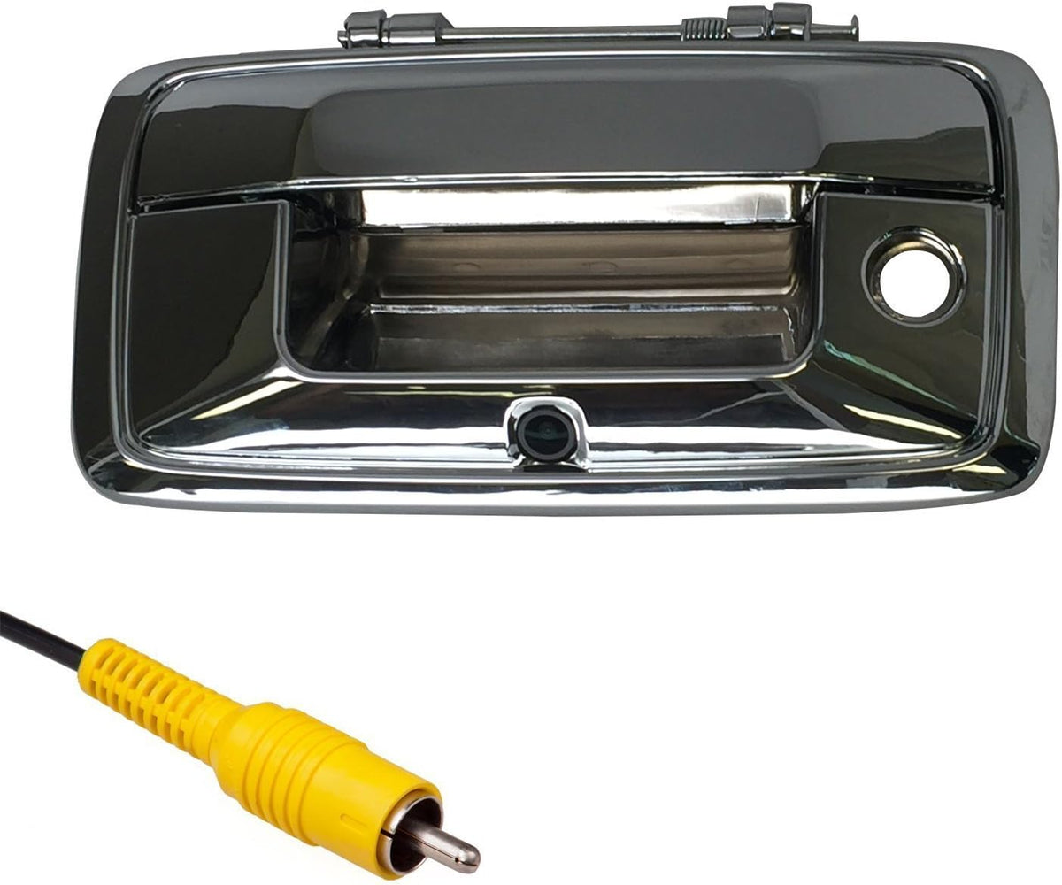 Chrome Tailgate Handle with Backup Camera V863