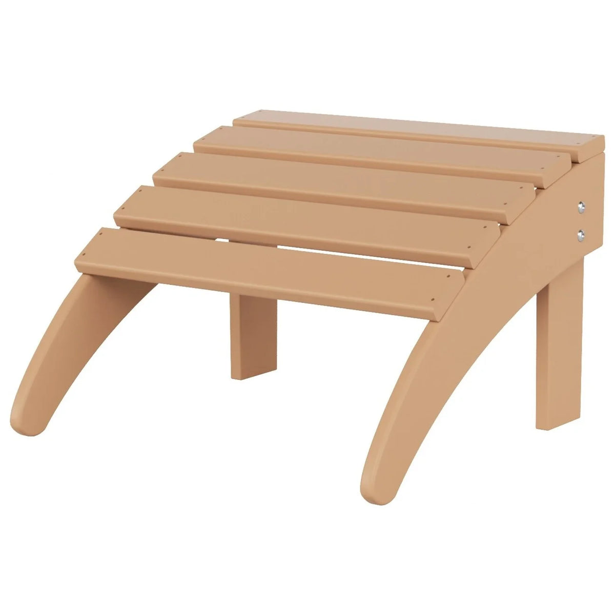 All-Weather Poly Outdoor Patio Adirondack Chair Ottoman U445697