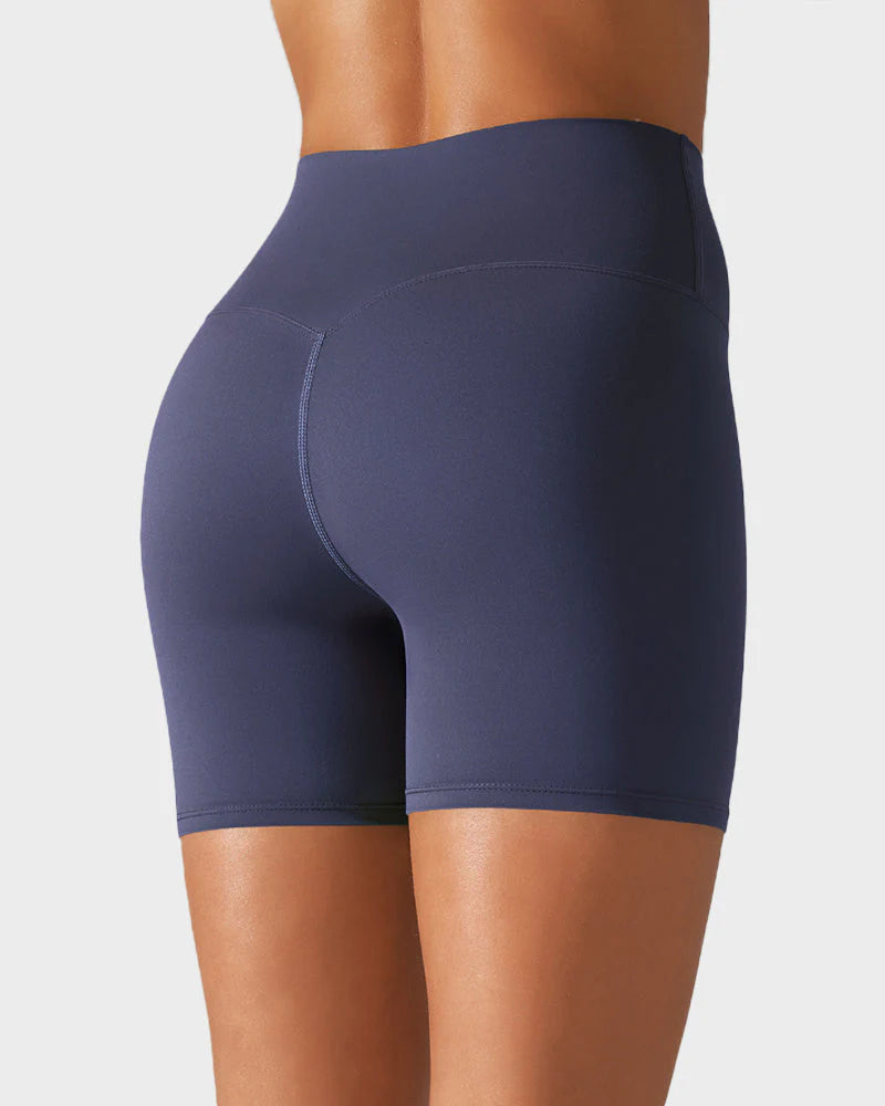 High-Waist Mesh Boyshorts R11418