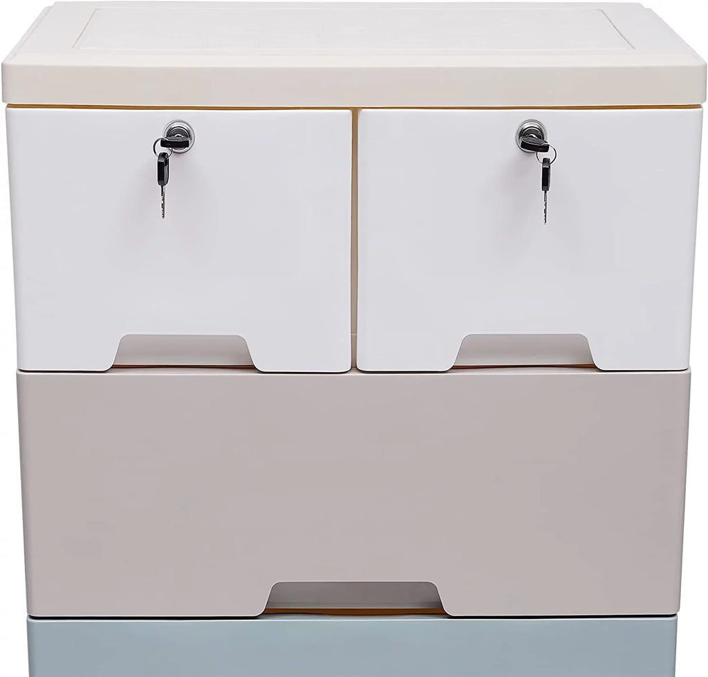 Plastic 6 Drawers Tall Dresser F733