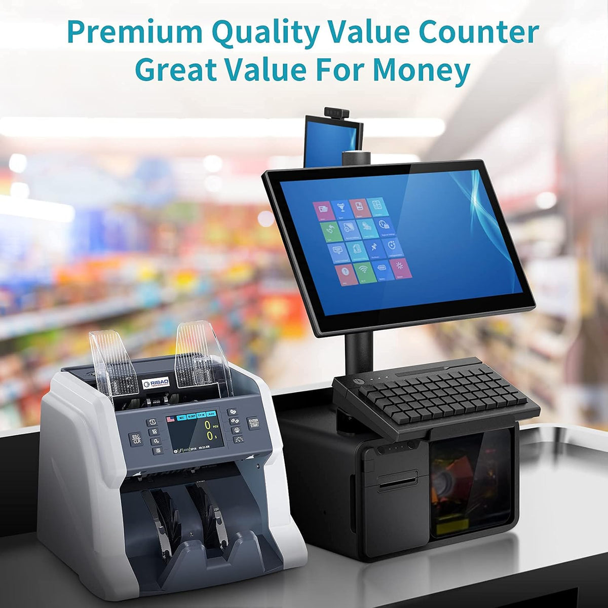 Money Counter Machine with Counterfeit Detection V387575