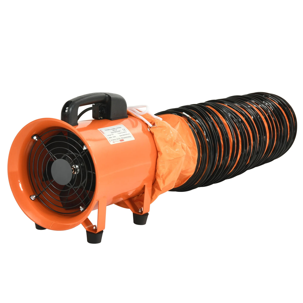 8" Utility Blower Extractor Fan with 16ft Duct Hose C820149