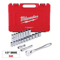 1/2 in. Drive SAE Ratchet and Socket Mechanics Tool Set (22-Piece) U432