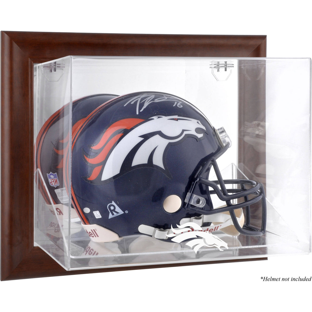 Mounted NFL Logo Helmet Case A243