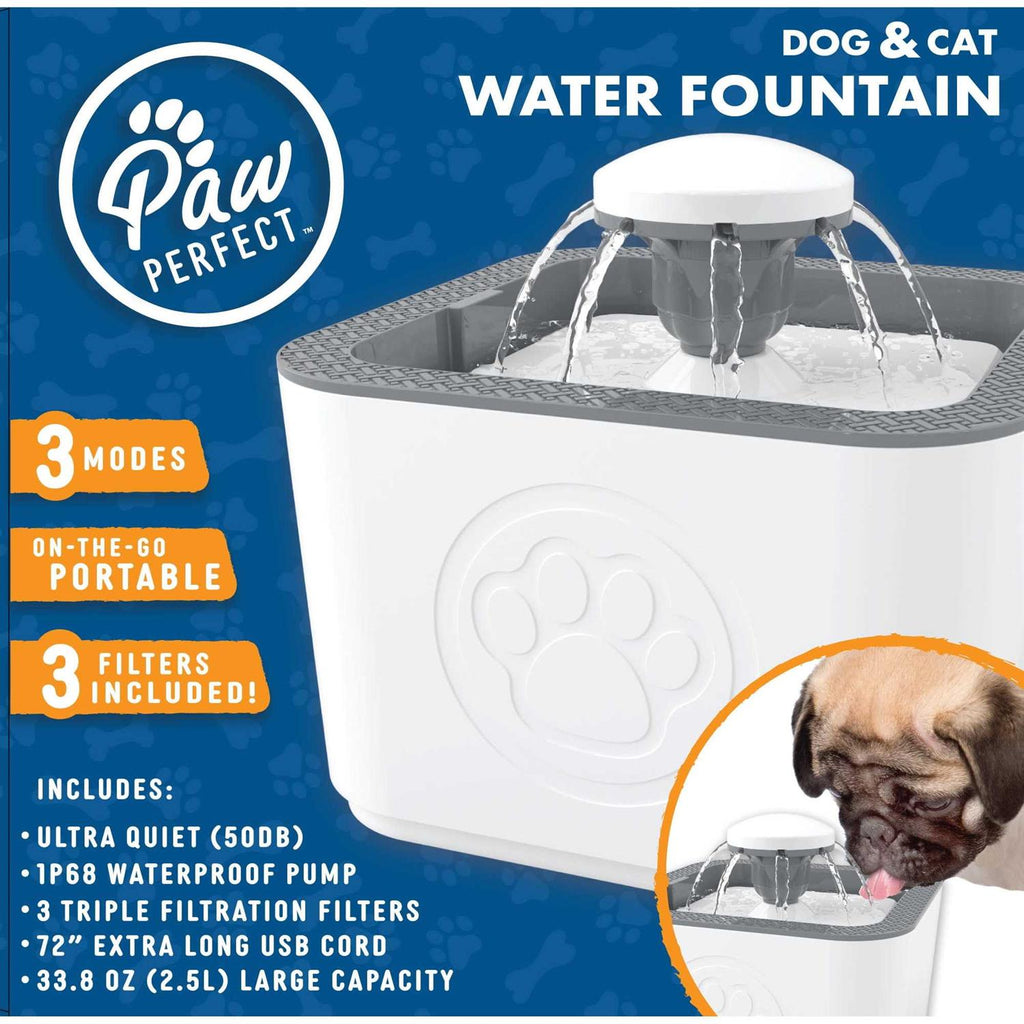 Dog & Cat Filtered Water Fountain X268881