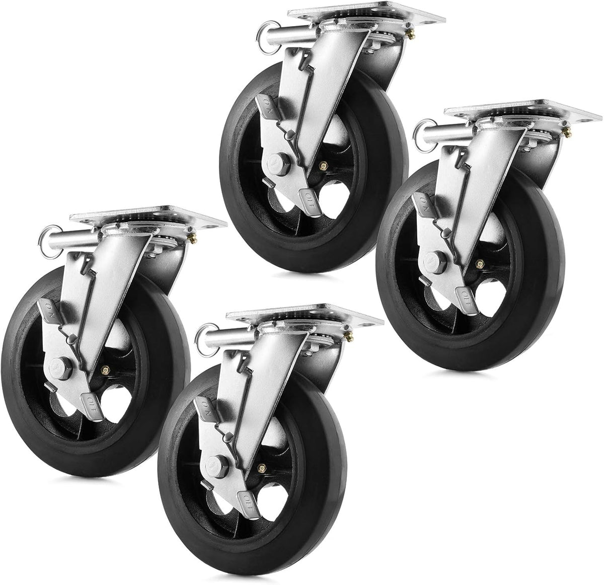 Heavy Duty Drywall Sheet Cart & Panel Dolly with 4 Swivel Wheels P620