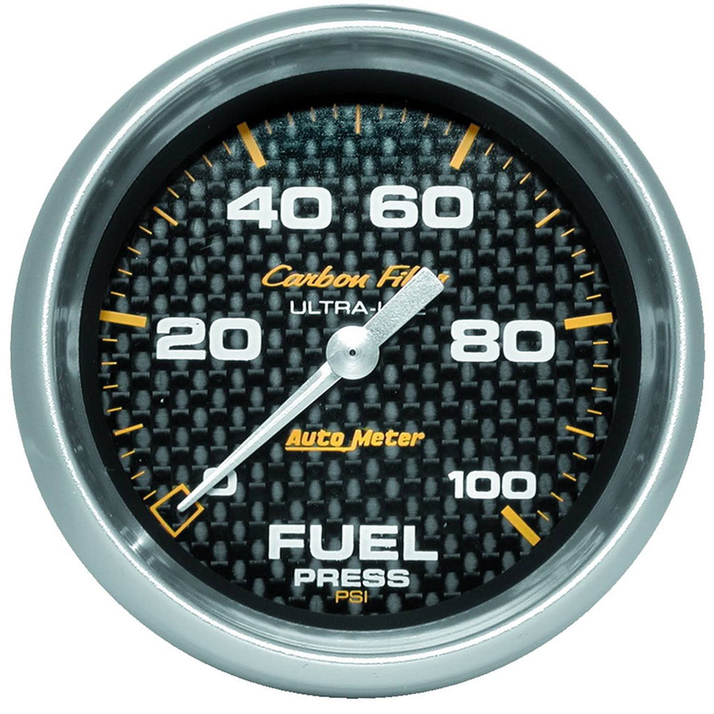 Carbon Fiber Fuel Pressure Gauge J97934