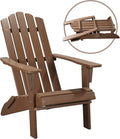 Cardinal Red Folding Poly Adirondack Chair I4222