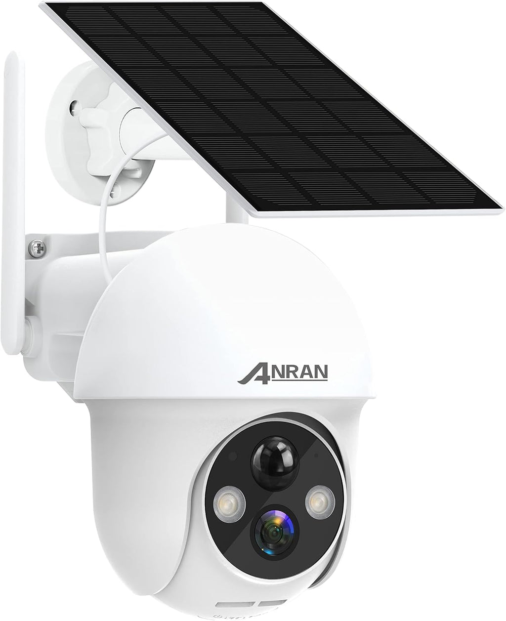 Wireless Outdoor Security Camera with 360° View, Solar, Color Night Vision, IP65 H4161