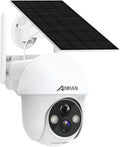 Wireless Outdoor Security Camera with 360° View, Solar, Color Night Vision, IP65 H4161