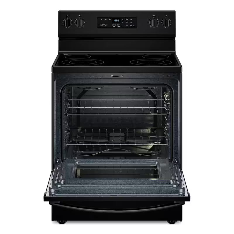 4 Element Freestanding Electric Range in Black L466
