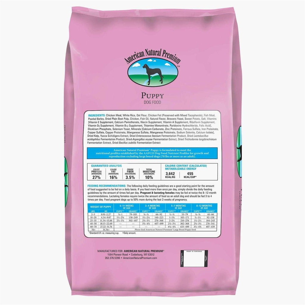 Premium Puppy Dry Dog Food W161723
