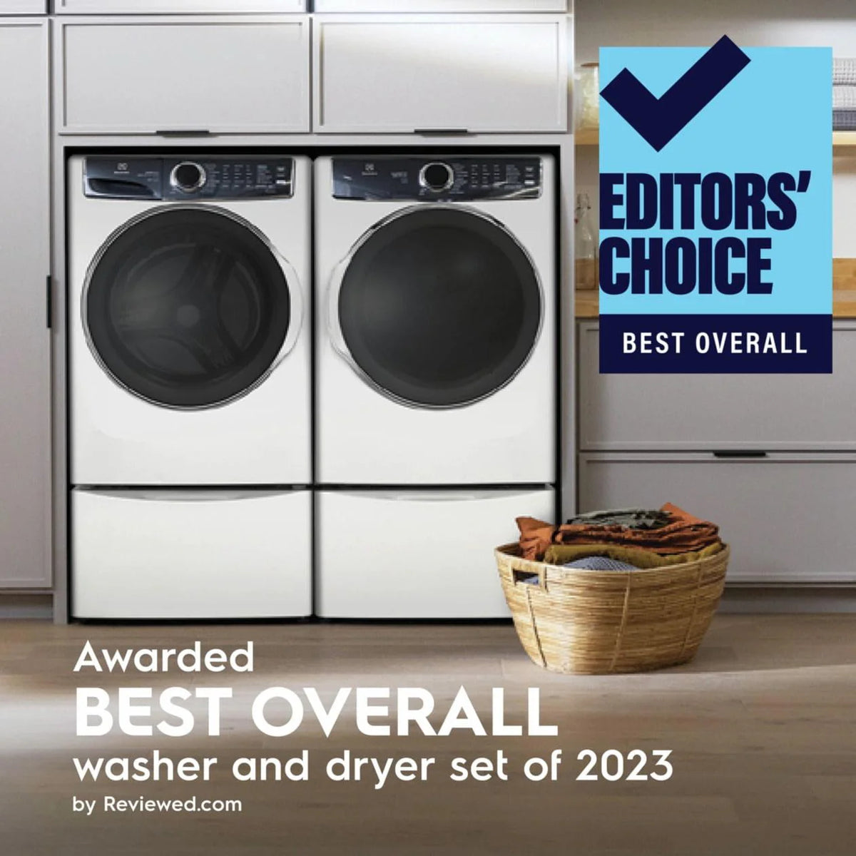 White 4.5 Cu. Ft. Front Loading Washer O9189