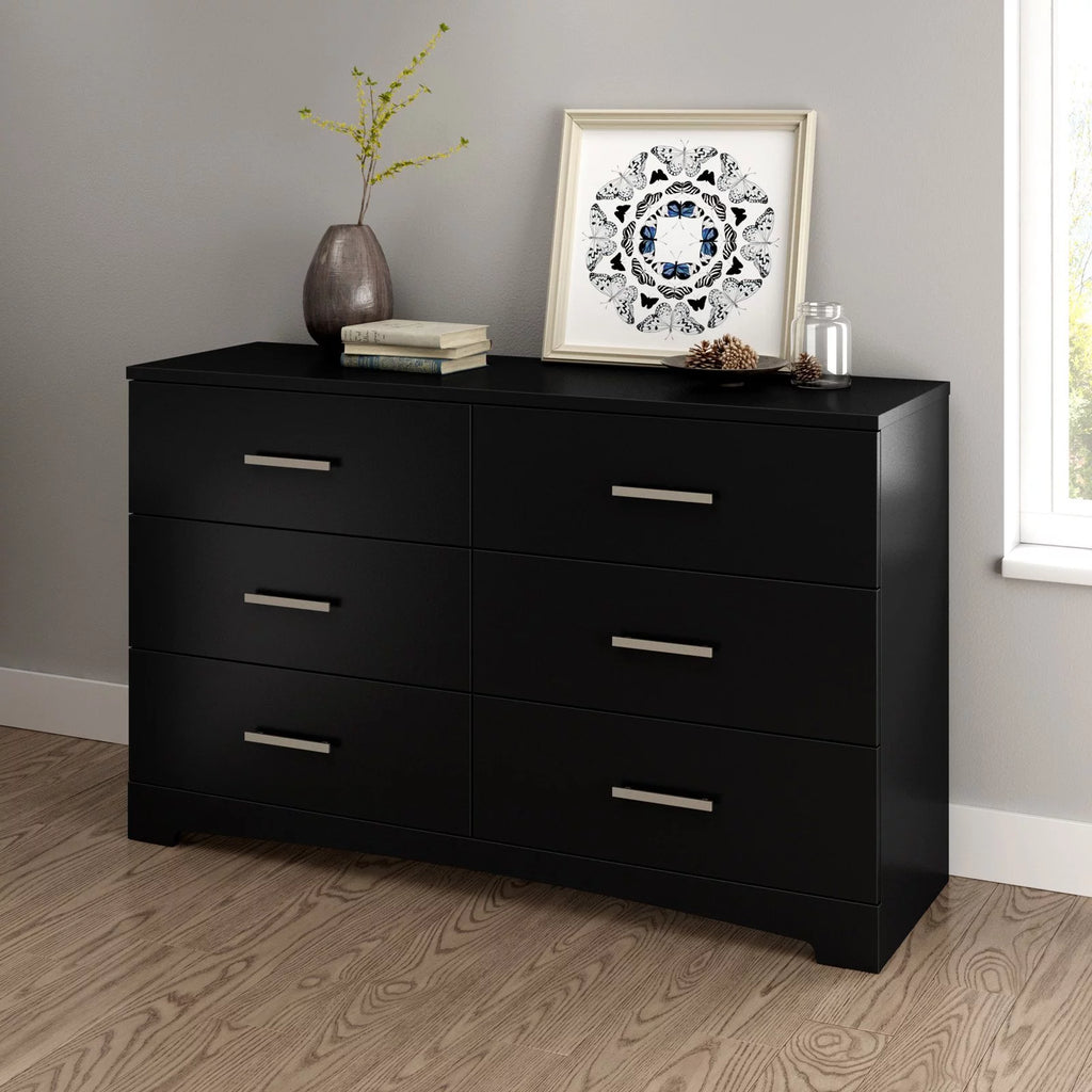 6 Drawer Double Dresser H633