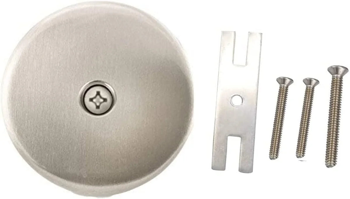 Brushed Nickel Bathtub Drain Assembly Conversion Kit I650972