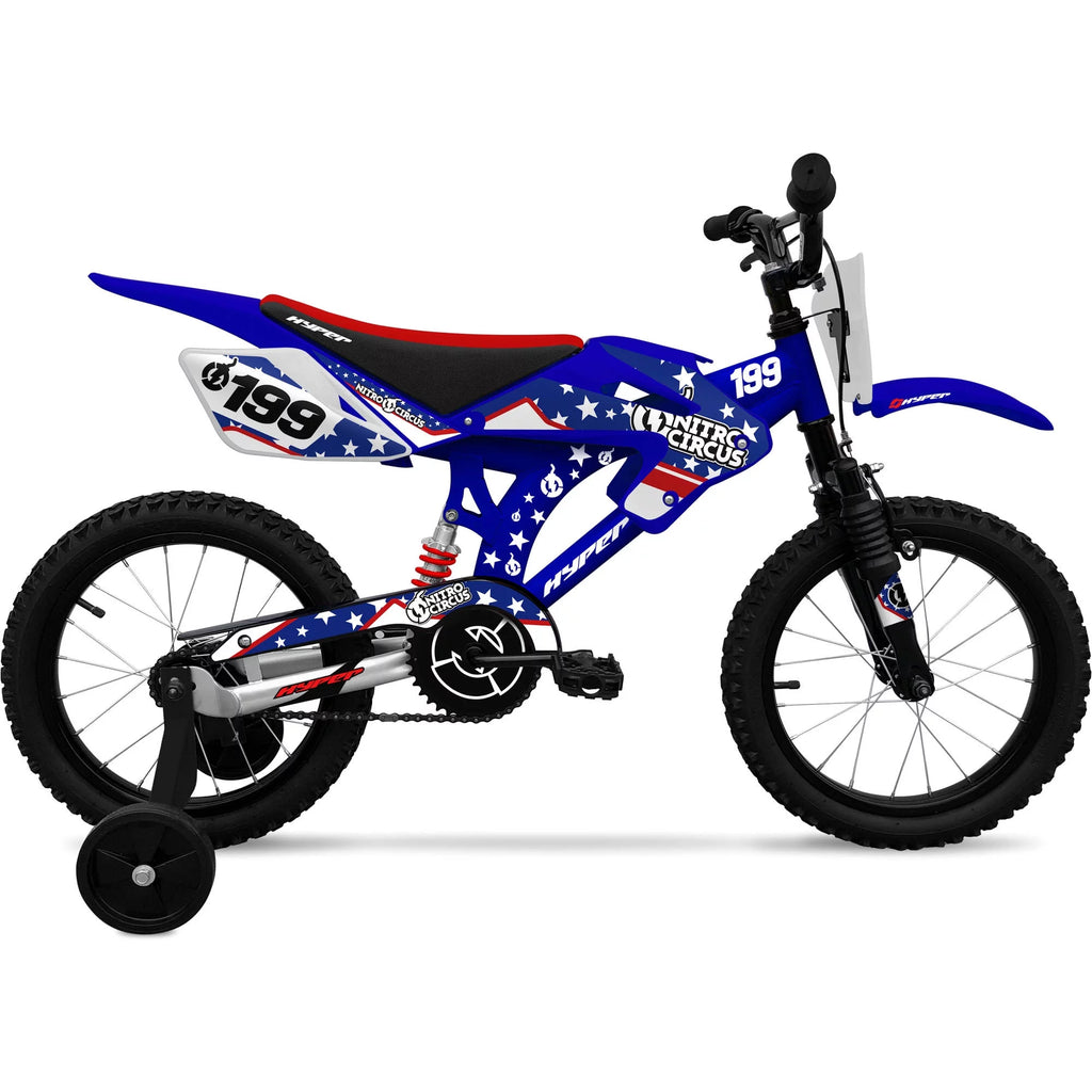 16 Blue Kids Motorbike Y394138