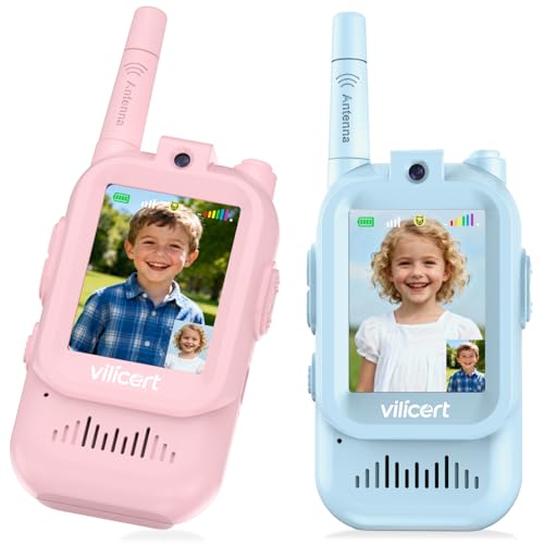 2 Pack Walkie Talkies with Screen D601064