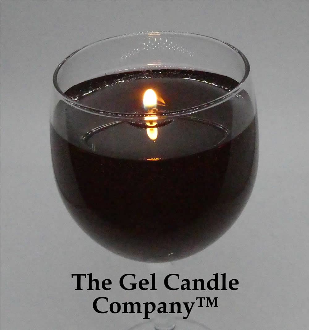 Merlot Scented Wine Candle in Glass H15434