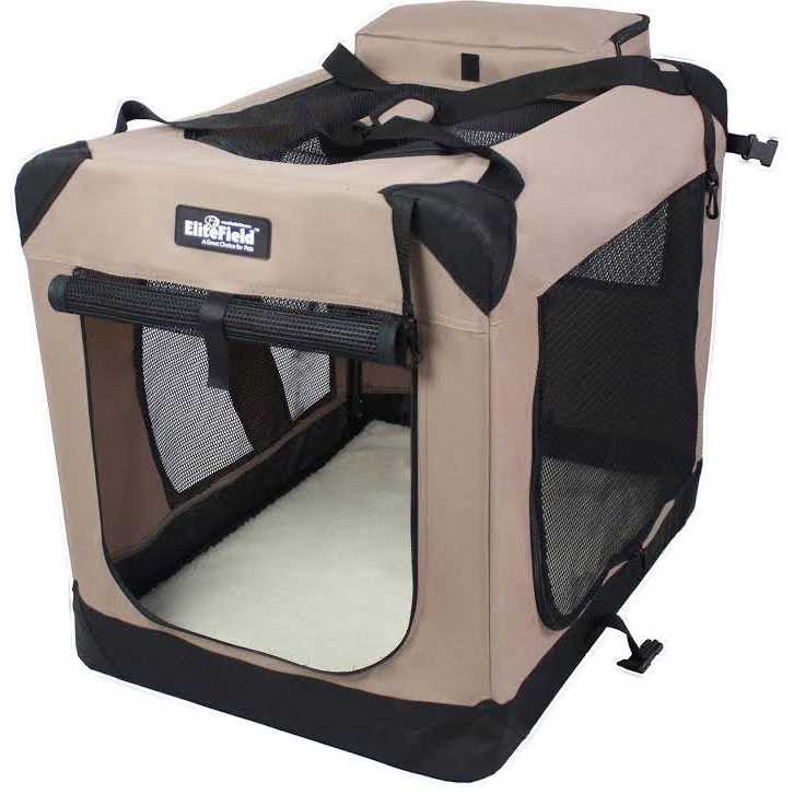 3-Door Folding Soft Dog Crate O87492