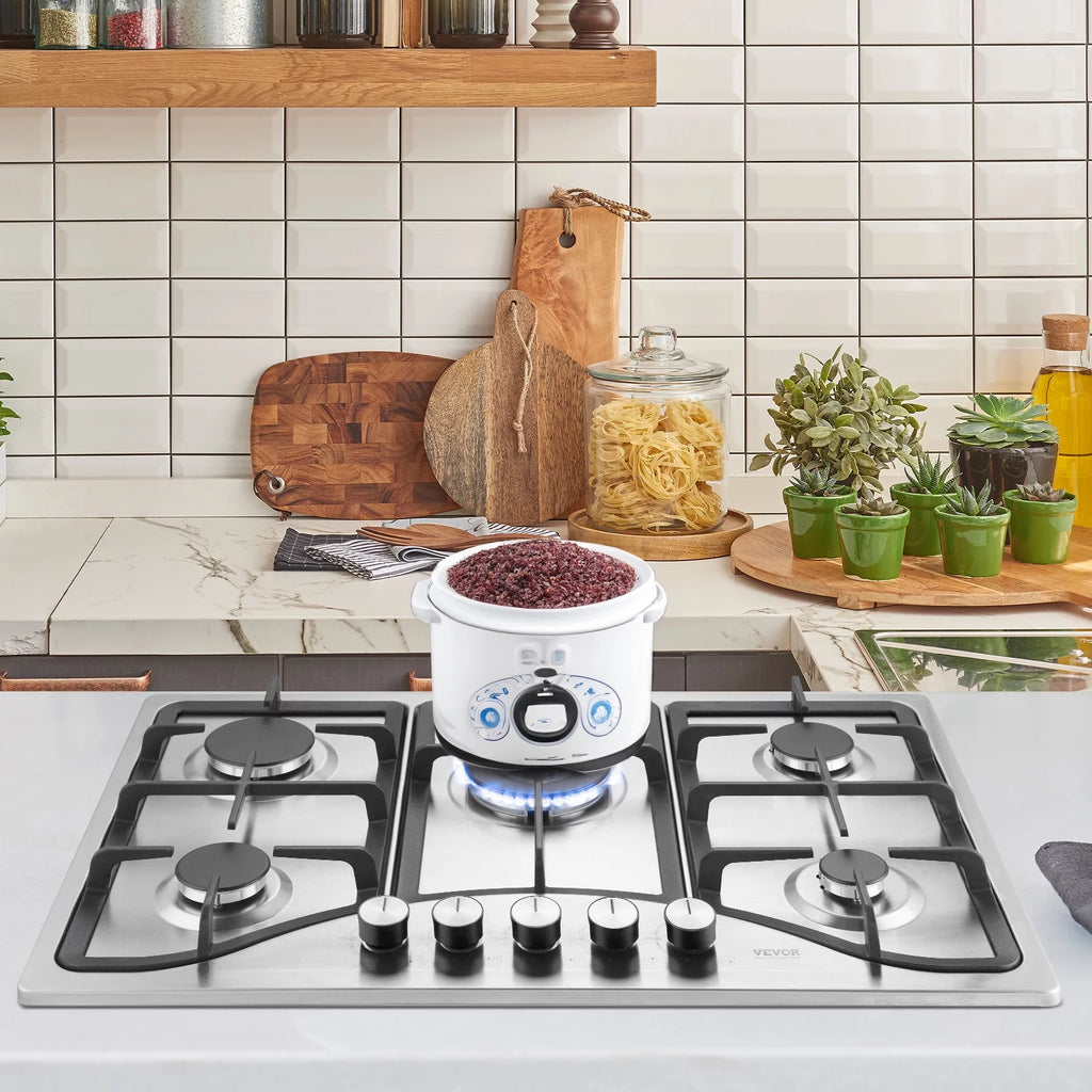 30 inch 5 Burners Built-in Gas Cooktop F968