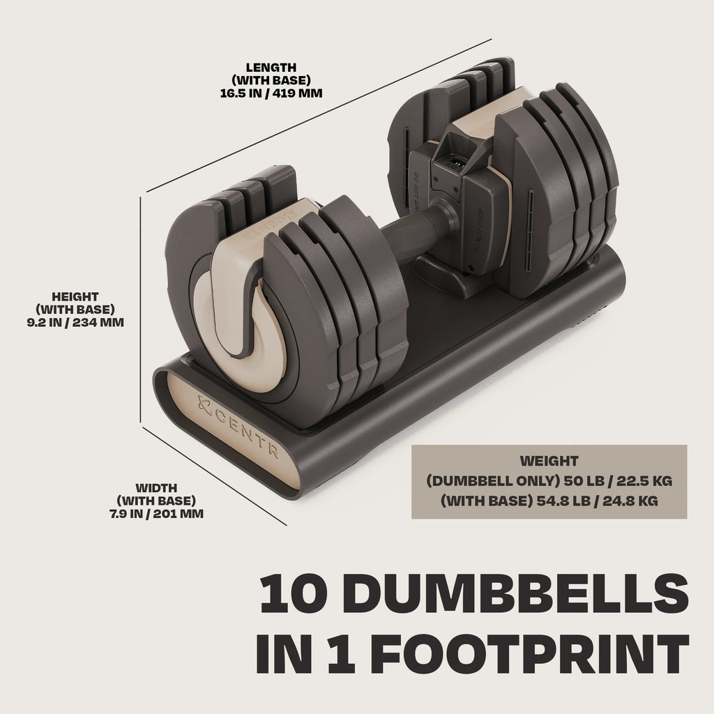 Adjustable Dumbbell 5-50 lbs B3691