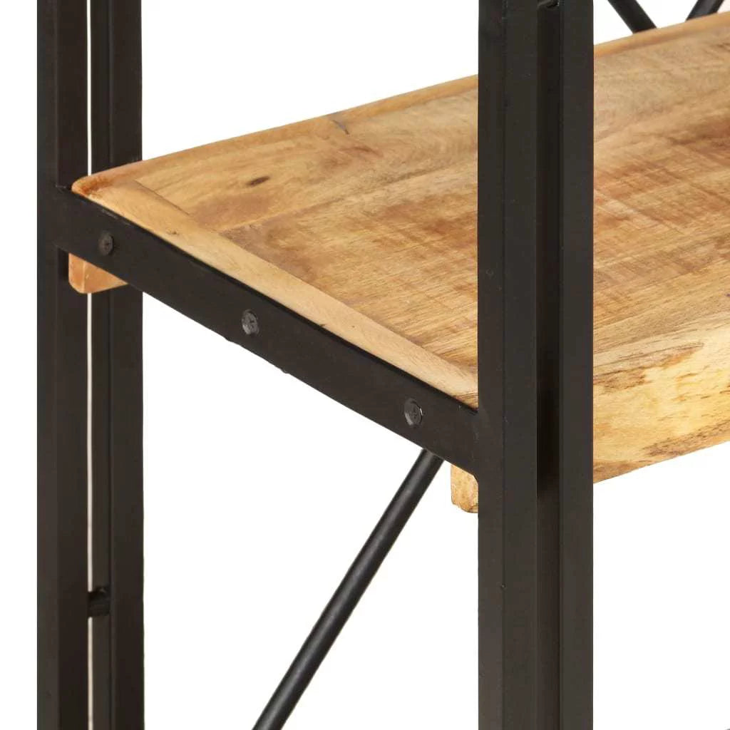 3 Tier Solid Mango Wood Bookcase P392517