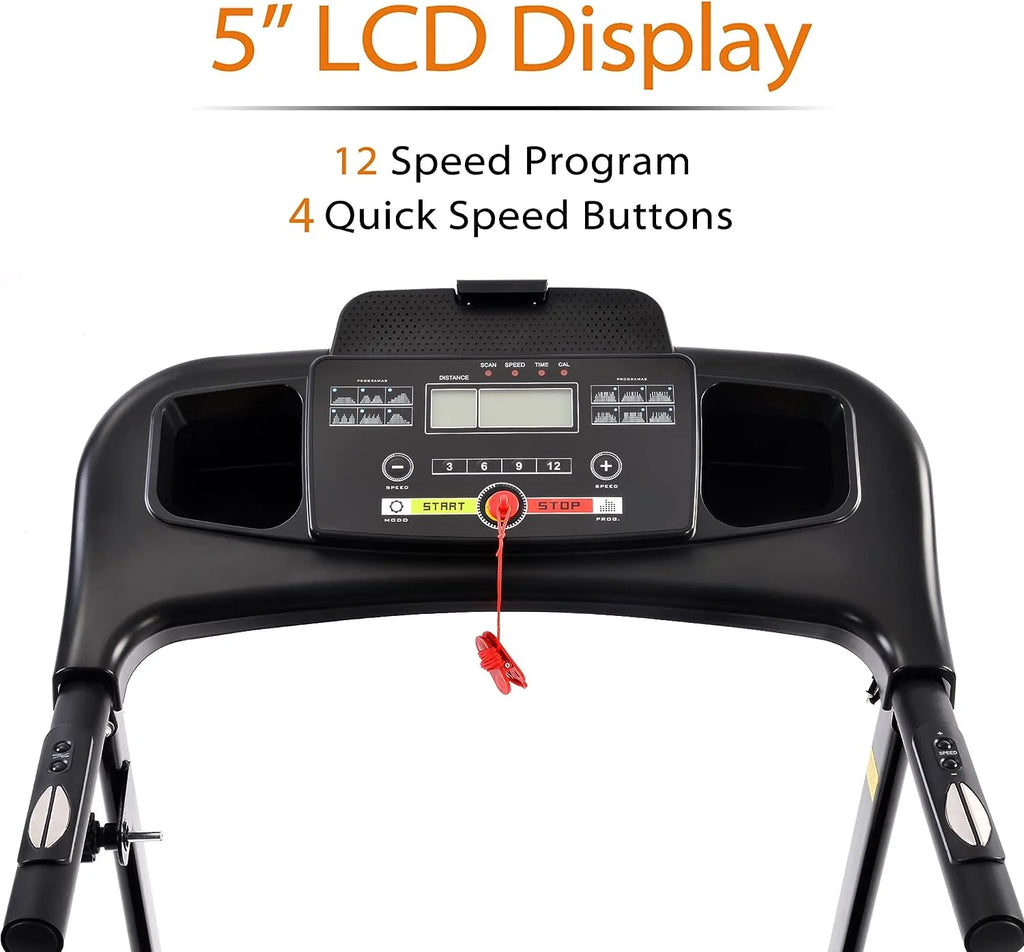 2.5HP Folding Treadmill with Incline I982