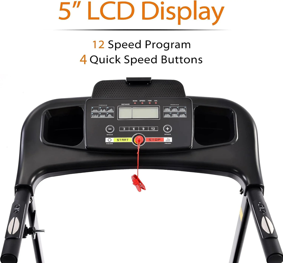 2.5HP Folding Treadmill with Incline I982