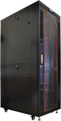 42U Server Rack Cabinet Enclosure with Wheels H39288