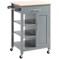 Kitchen Island Cart on Wheels H483
