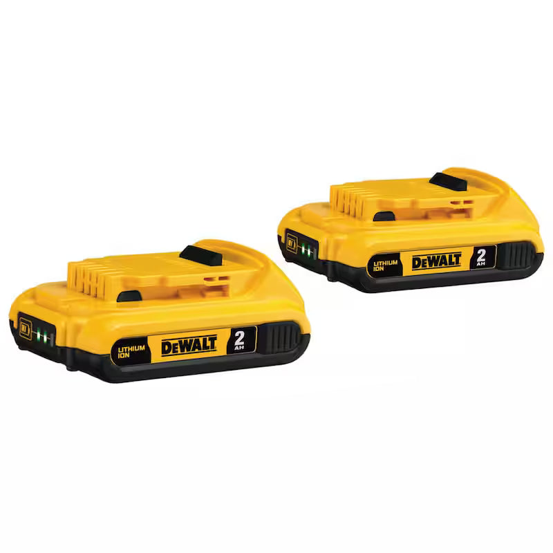 20V MAX Compact Lithium-Ion 2.0Ah Battery Pack (2 Pack) S566