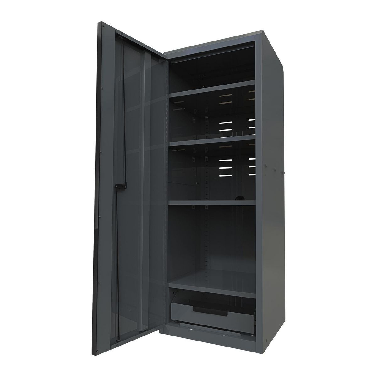Blue 22 in. End Locker V75163